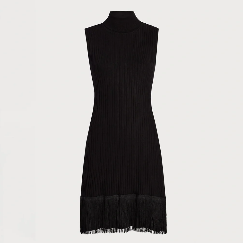 NWT Sam Edelman Hi Neck Mini Dress - Picture 2 of 6